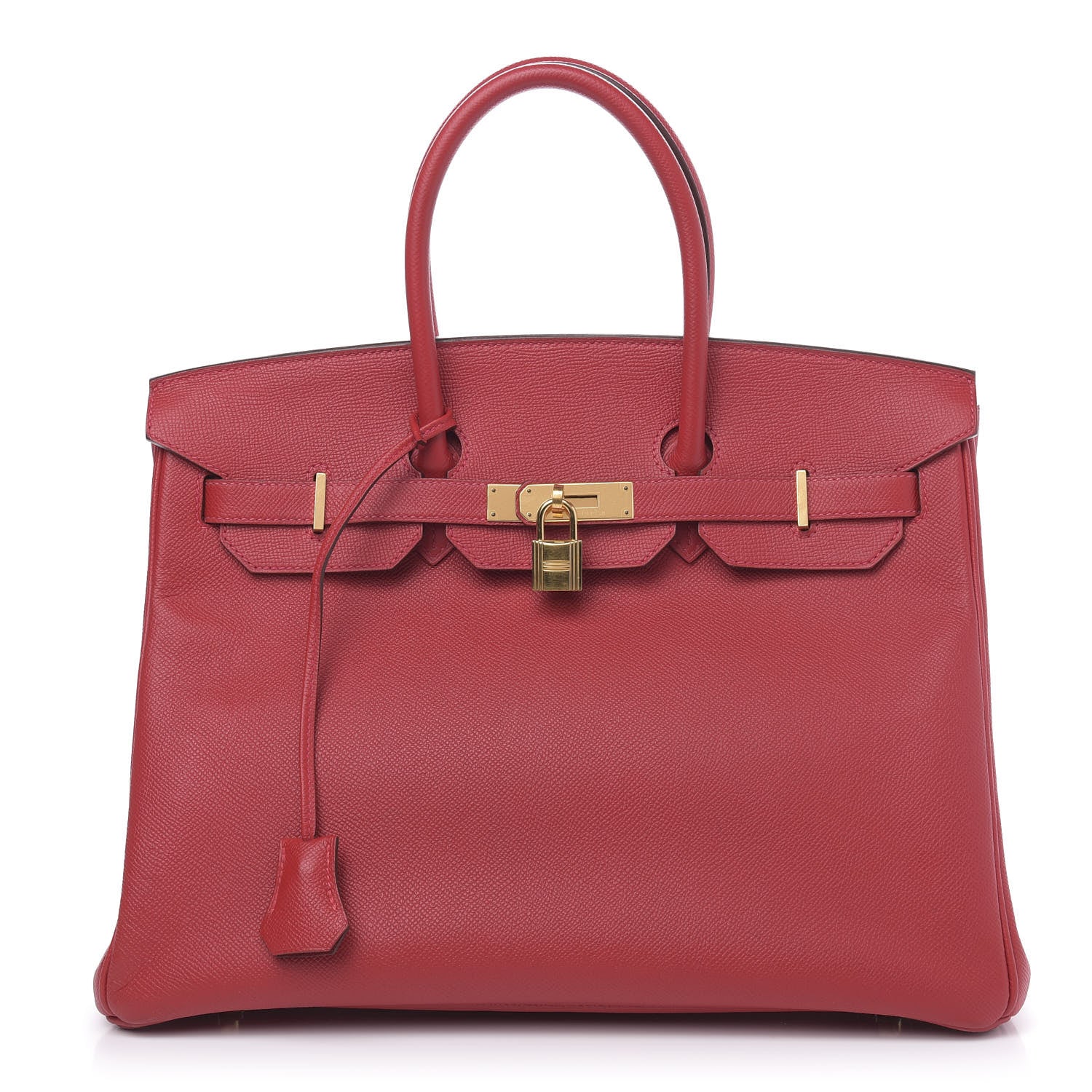 Hermes Epsom Birkin 35 Rouge Casaque 1 of 10