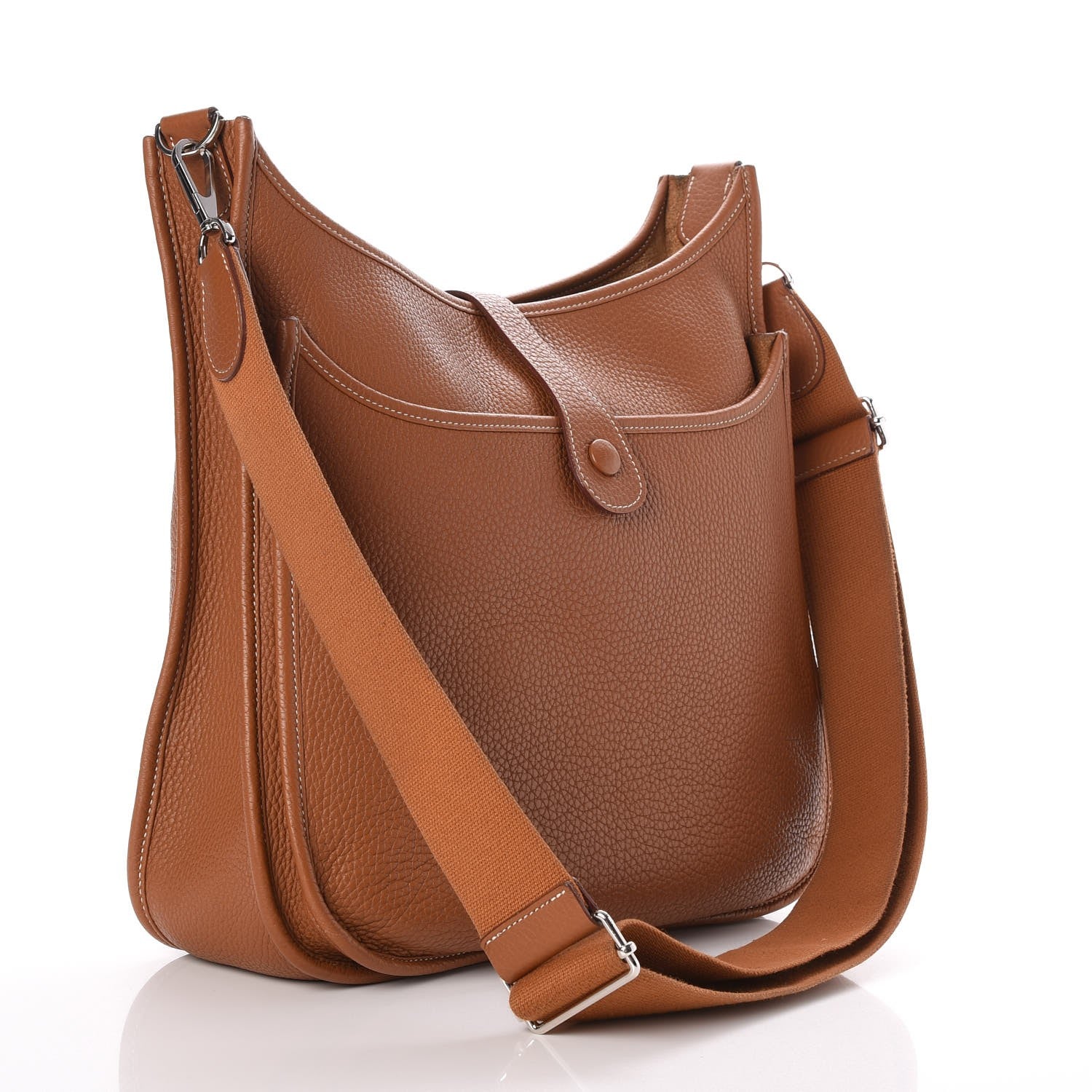 Hermes Taurillon Clemence Evelyne III PM Gold 3 of 8