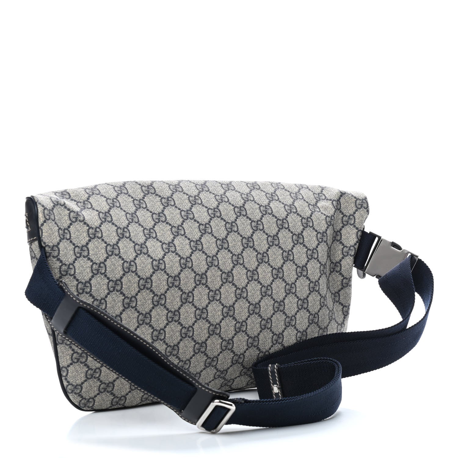 Gucci GG Supreme Monogram Belt Bag Navy 5 of 17