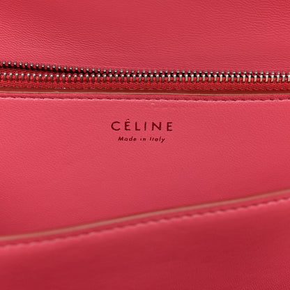 Celine Lizard Medium Classic Box Flap Bag Pink Grey 6 of 9