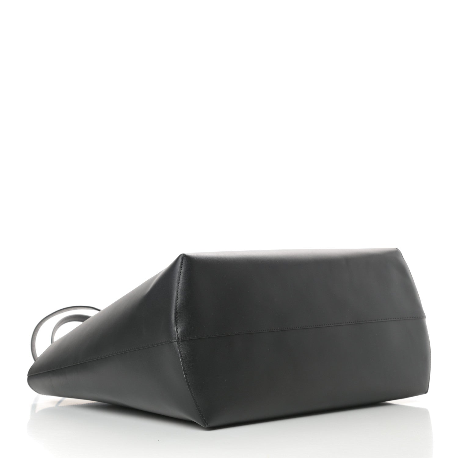 Fendi Vitello Ginevra Elaphe Monster Eyes Shopping Tote Black Naturale 4 of 10