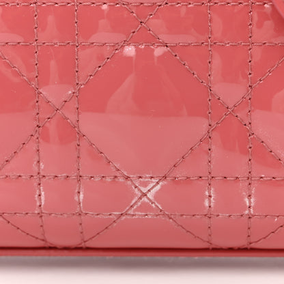 Christian Dior Patent Cannage Mini Lady Dior Pink 14 of 15