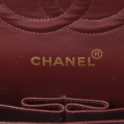 Chanel Lambskin Quilted Medium Double Flap Black 6 of 16
