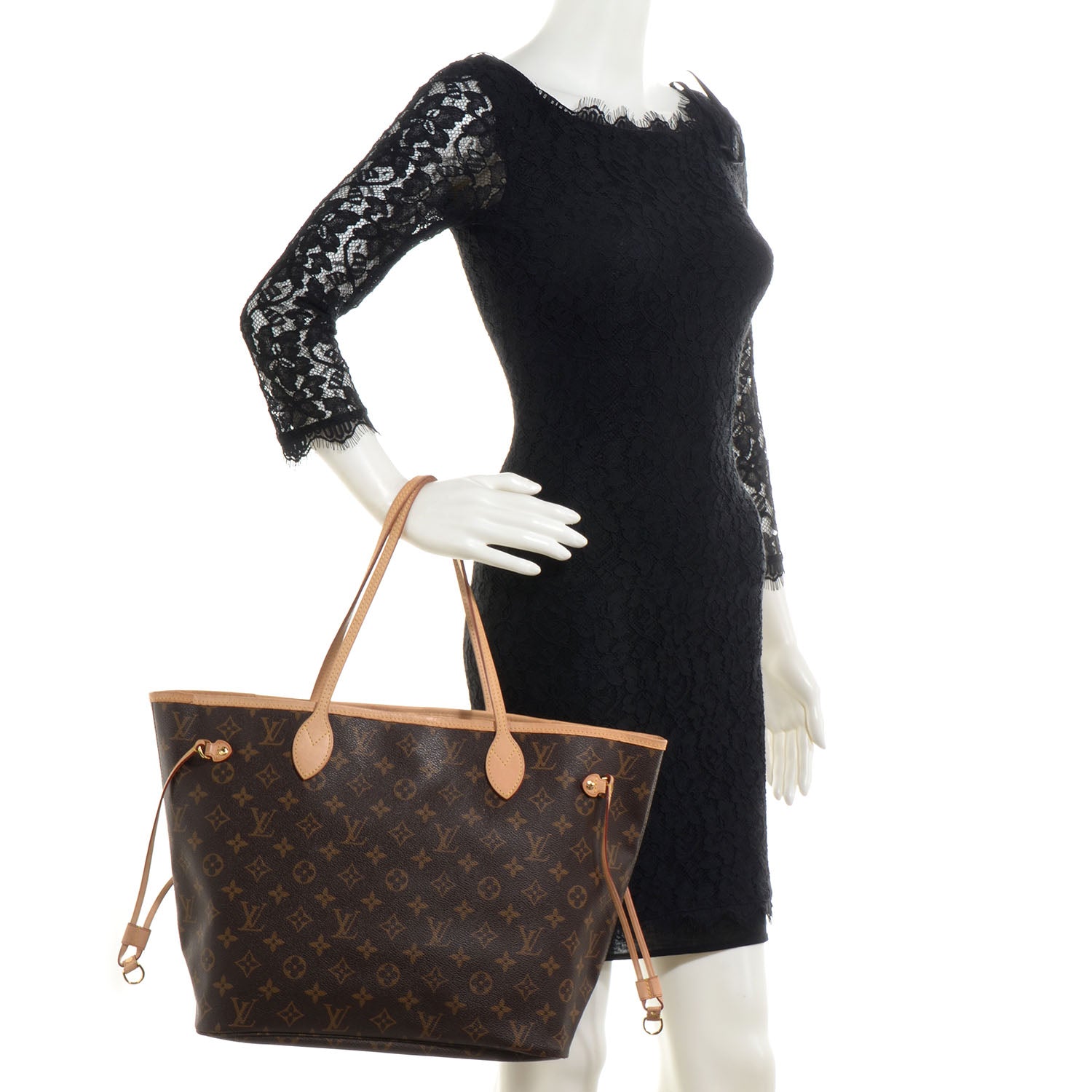 Louis Vuitton Monogram Neverfull MM 2 of 7