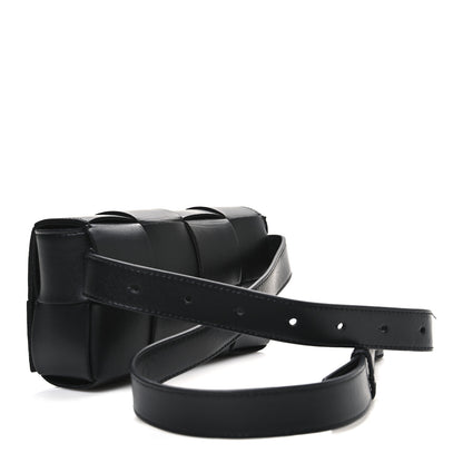 Bottega Veneta Nappa Maxi Intreccio The Belt Cassette Bag Black 3 of 9