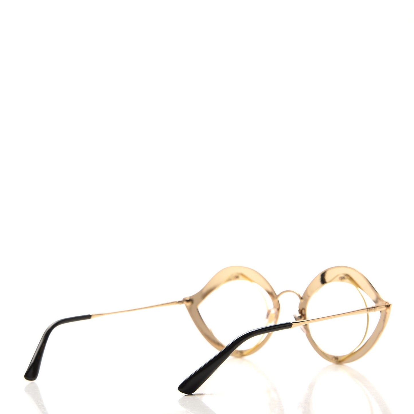 Metal Crystal Cat Eye Sunglasses GG0046S Light Pink
