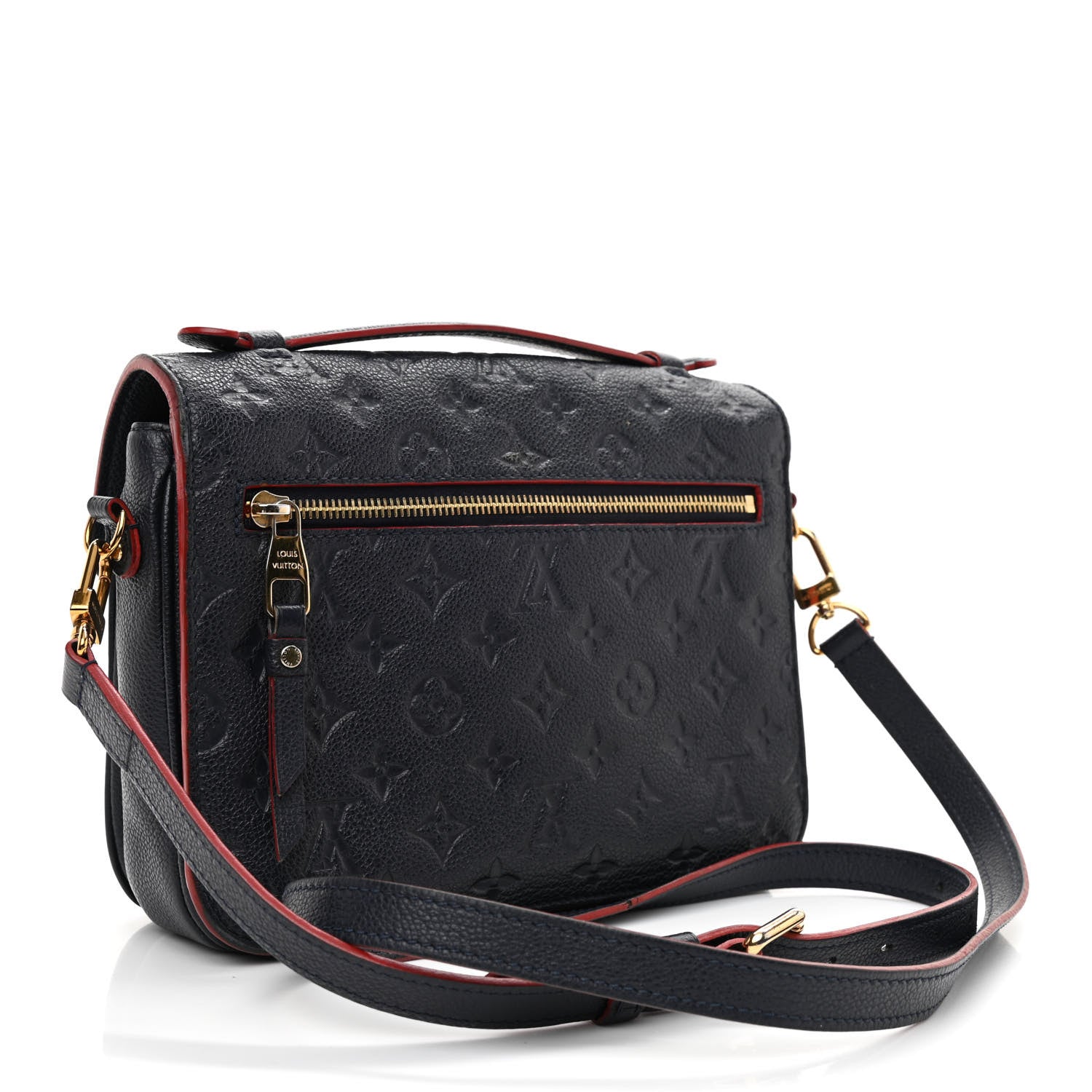 Louis Vuitton Empreinte Pochette Metis Marine Rouge 3 of 17