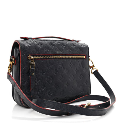 Louis Vuitton Empreinte Pochette Metis Marine Rouge 3 of 17