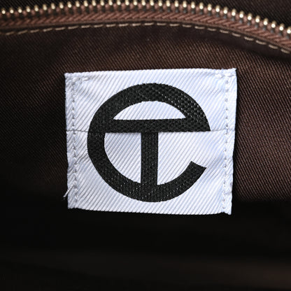 Telfar Vegan Leather Medium Shopping Bag Chocolate 6 of 9
