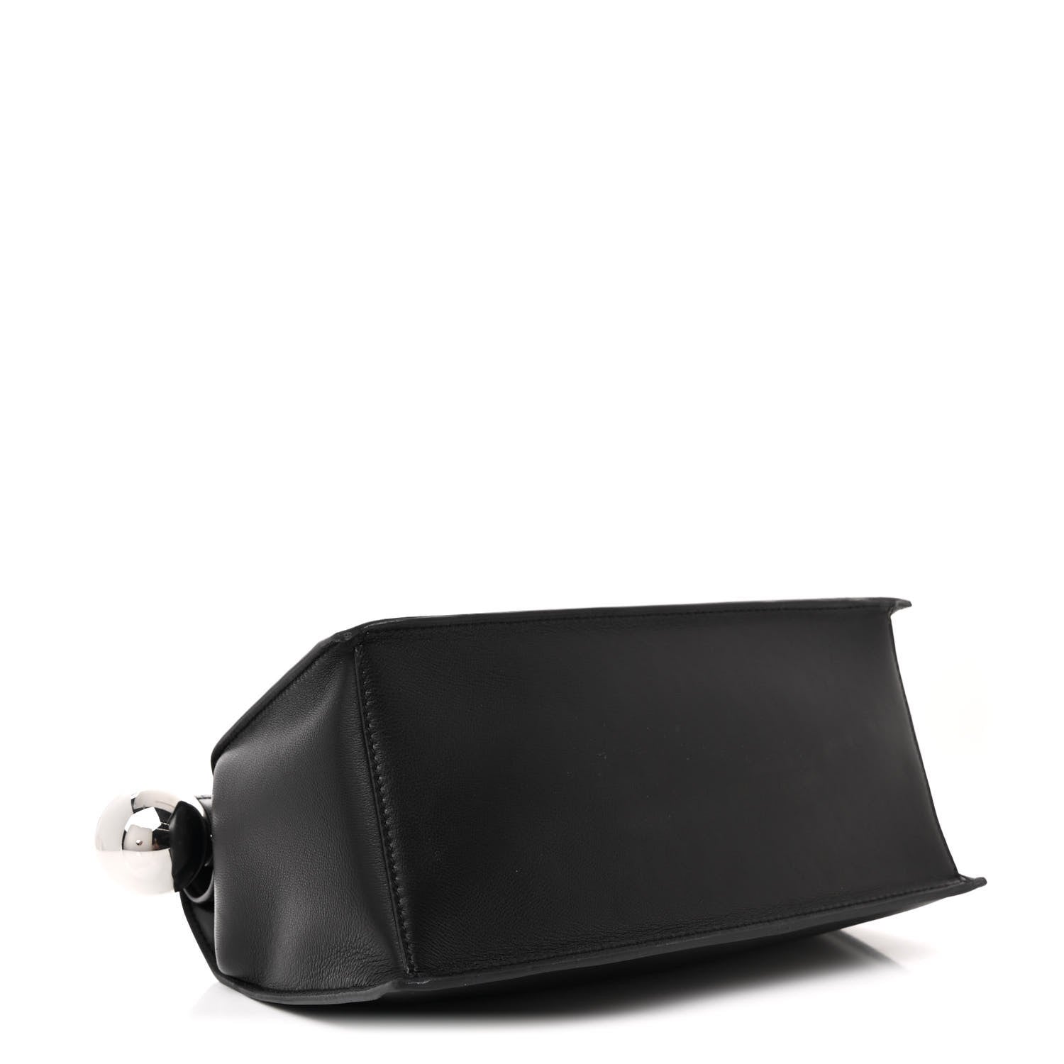 Jacquemus Smooth Calfskin La Pochette Rond Carre Black 3 of 10