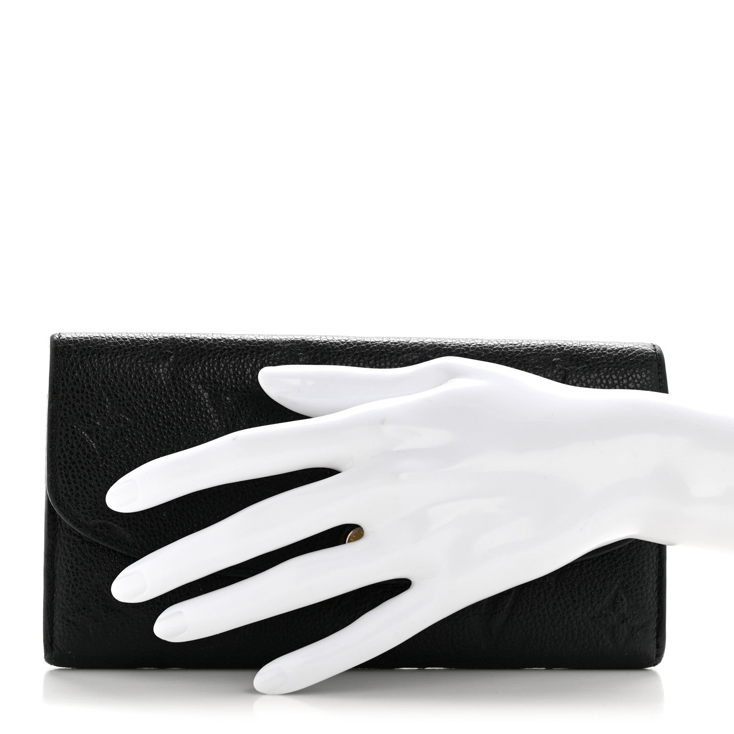 Louis Vuitton Empreinte Emilie Wallet Black Dune 2 of 13