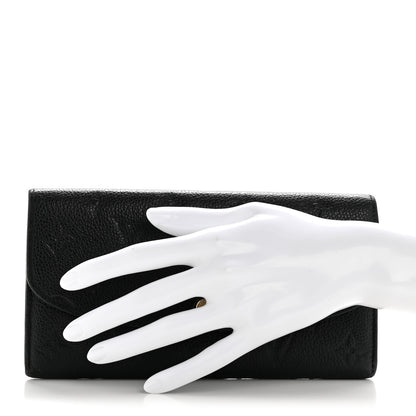 Louis Vuitton Empreinte Emilie Wallet Black Dune 2 of 13
