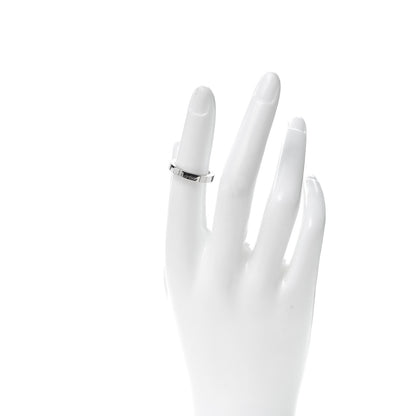 Cartier 18K White Gold Diamond Lanieres Ring 49 4.75 2 of 4