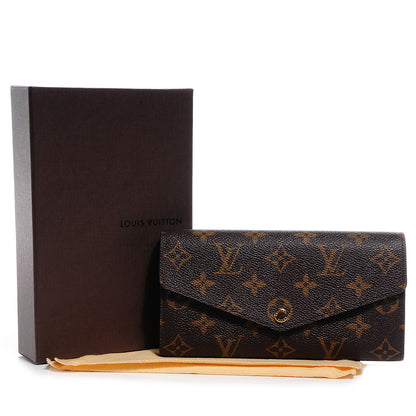 Louis Vuitton Monogram Sarah Wallet NM 5 of 9