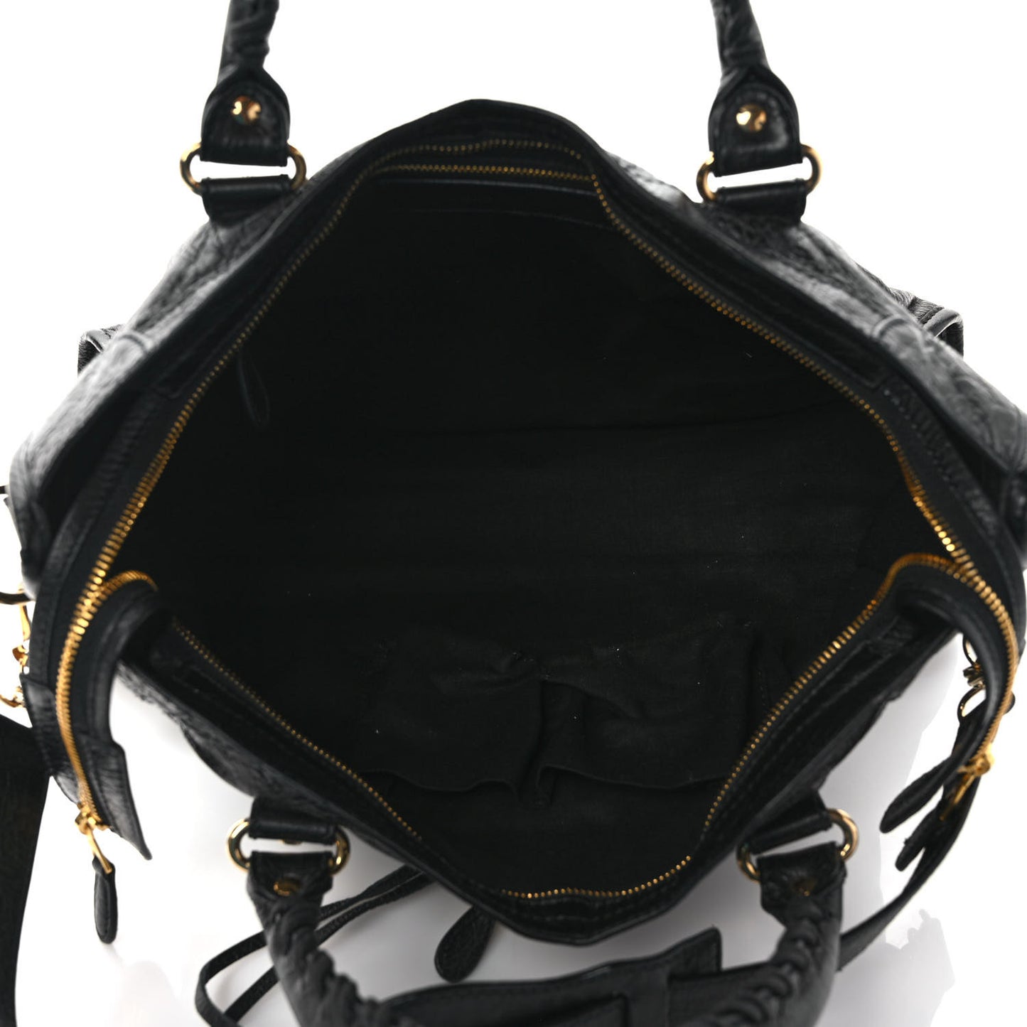 Agneau Giant 12 Gold Hardware City Black