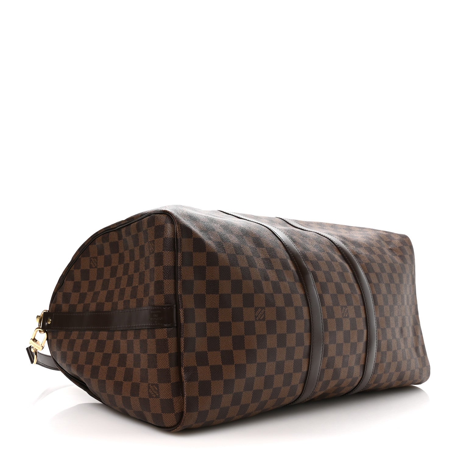 Louis Vuitton Damier Ebene Keepall Bandouliere 55 3 of 9