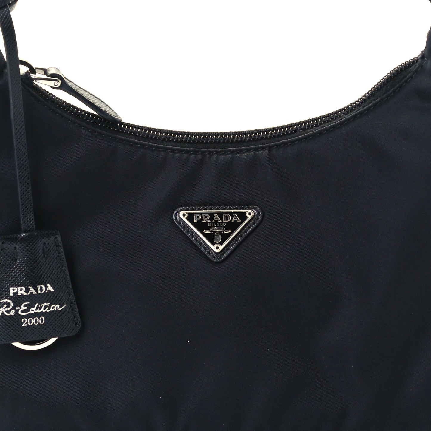 Tessuto Nylon Mini Re-Edition 2000 Bag Black
