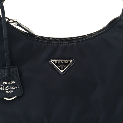 Prada Tessuto Nylon Mini Re-Edition 2000 Bag Black 9 of 11