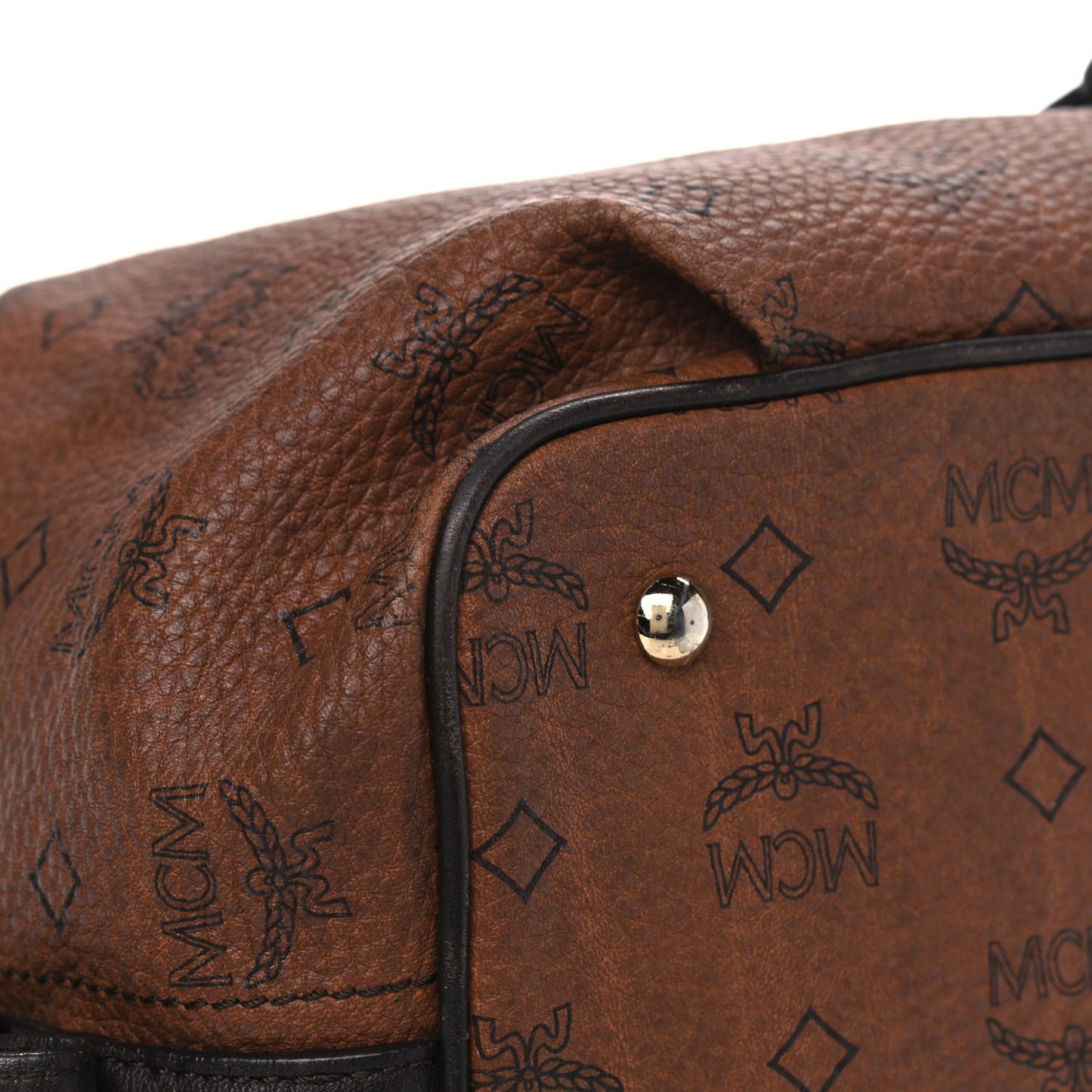 Visetos Essential Drawstring Bucket Bag Brown