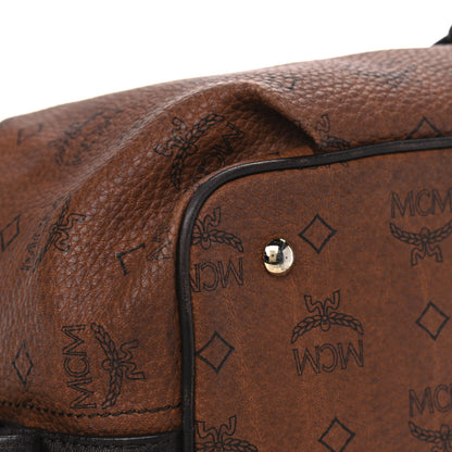 MCM Visetos Essential Drawstring Bucket Bag Brown 7 of 14