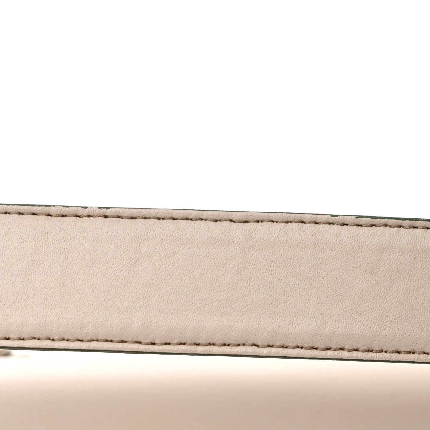 Vitello Liberty Scalloped Studded Kan I Shoulder Bag Grigio Polvere