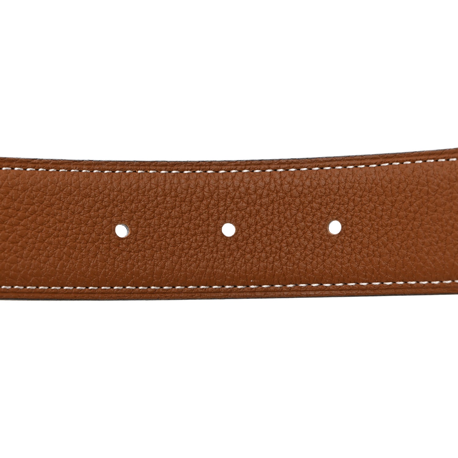 Hermes 135 Togo 32mm H Belt 75/30 Black Gold 4 of 6