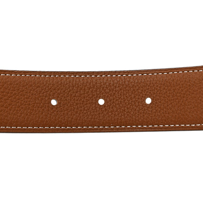 Hermes 135 Togo 32mm H Belt 75/30 Black Gold 4 of 6