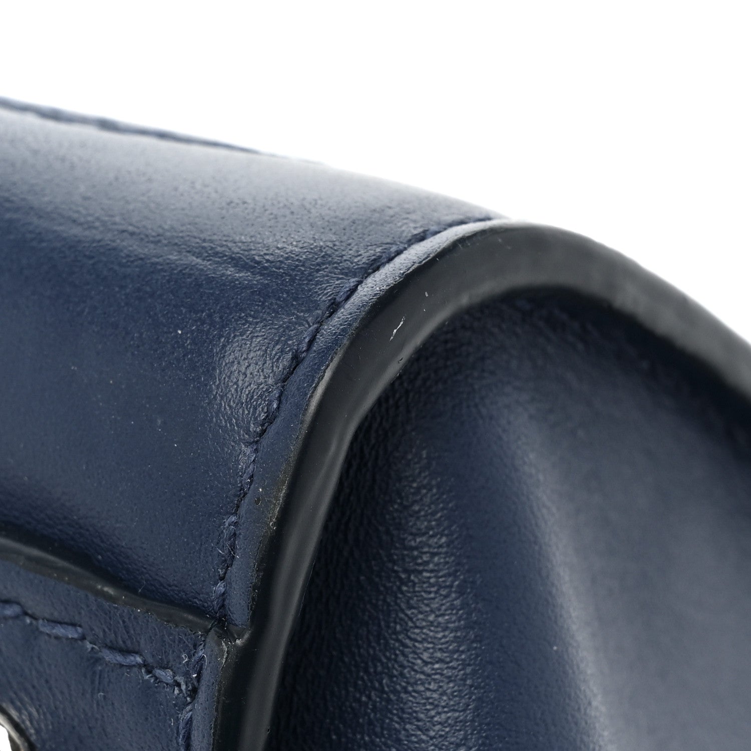 Prada City Calfskin Twin Pocket Tote Bluette 13 of 15