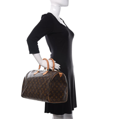 Louis Vuitton Monogram Speedy 35 2 of 13