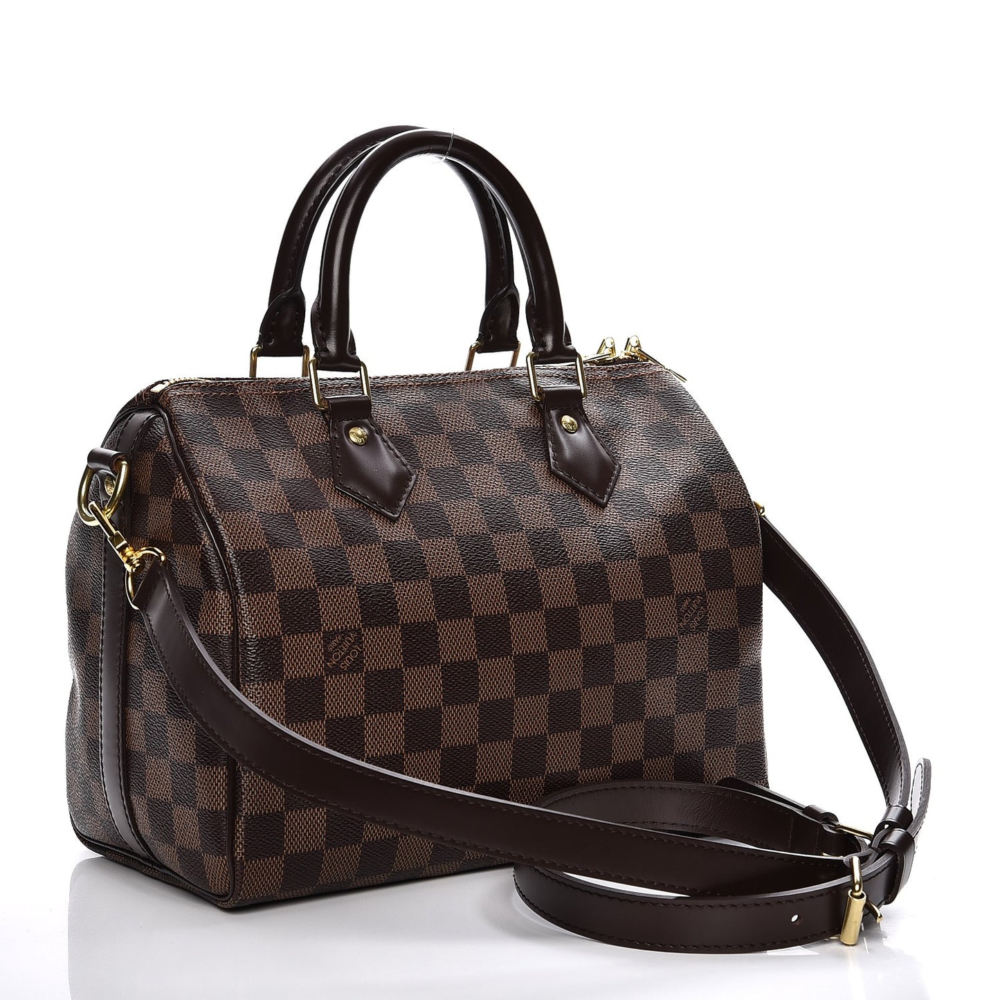 Damier Ebene Speedy Bandouliere 25