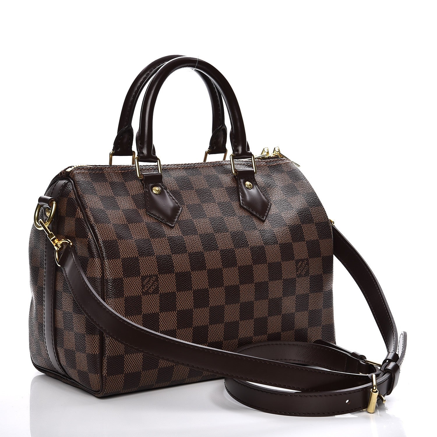 Louis Vuitton Damier Ebene Speedy Bandouliere 25 4 of 9