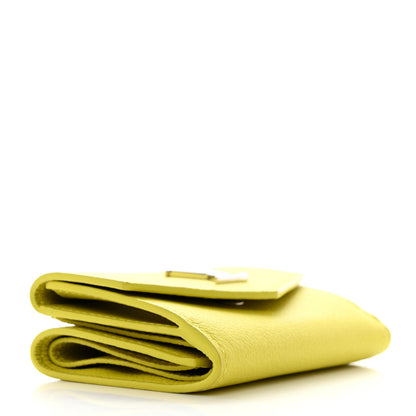 Louis Vuitton Soft Calfskin My LockMe Compact Wallet Pistache 4 of 8