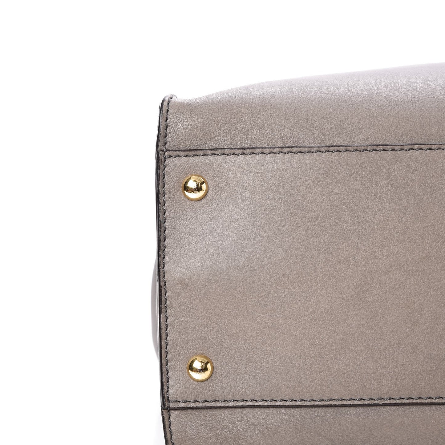 Vitello Seta Suede Plexiglass Tortoise Large Peekaboo Iconic Satchel Asfalto Marrone
