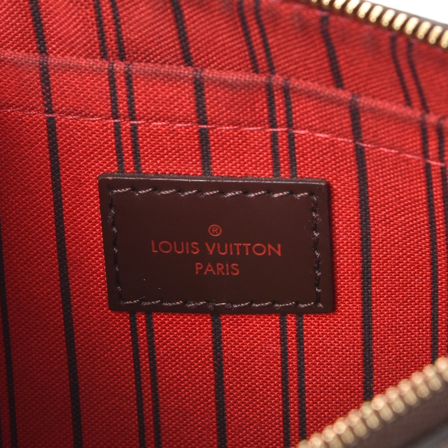 Damier Ebene Neverfull MM GM Pochette