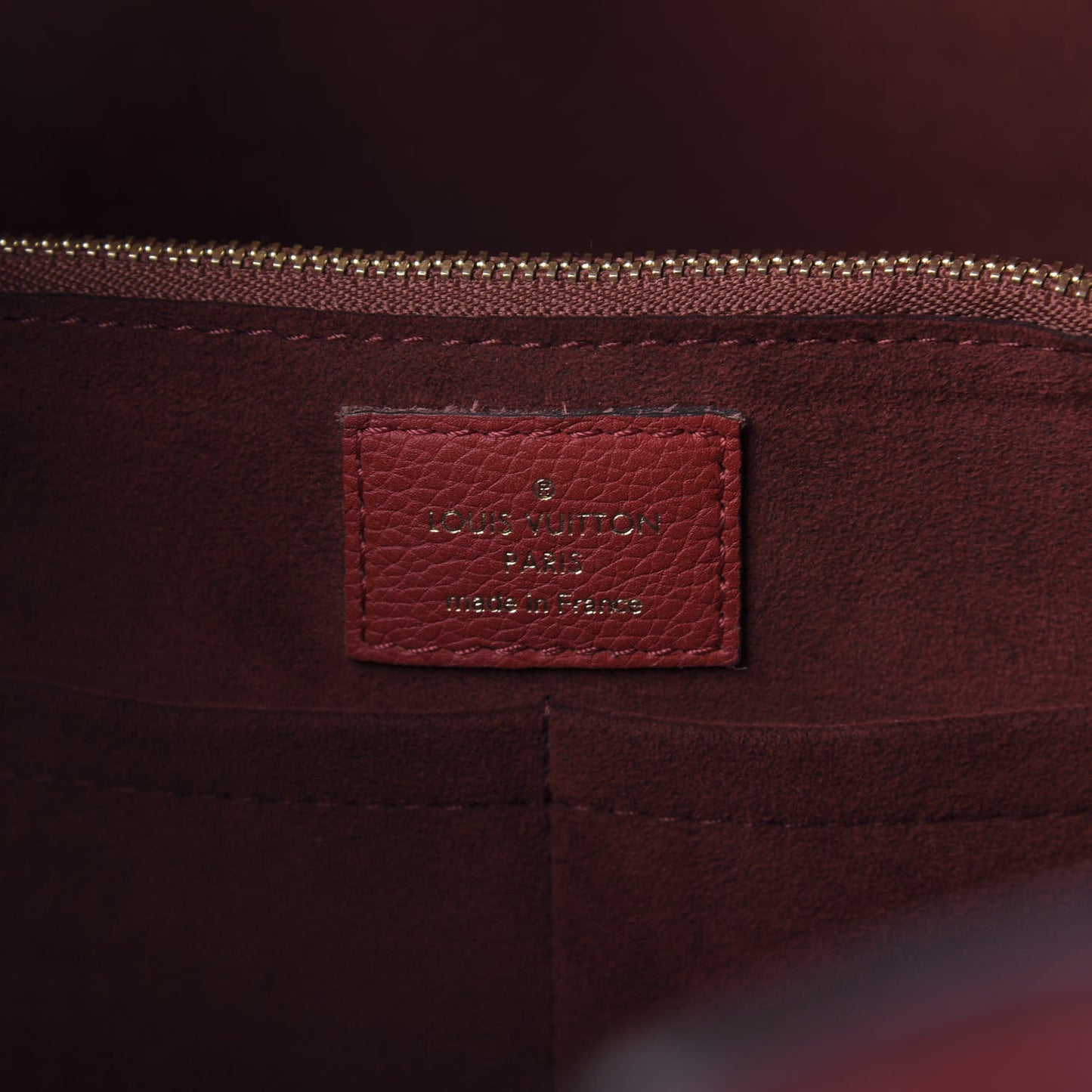 Calfskin Monogram Kimono Tote Cherry