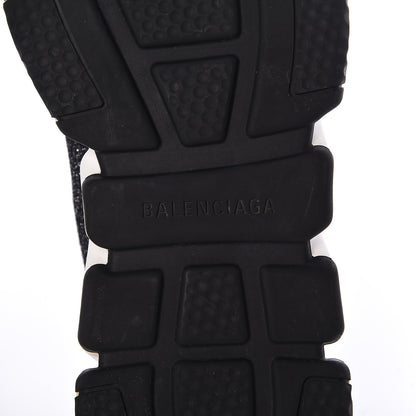 Balenciaga Knit Metal Womens Speed Sneakers 40 Black Gold 6 of 9