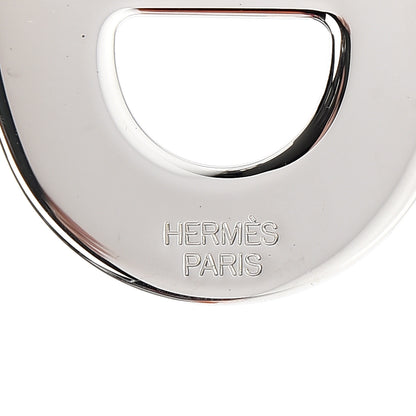 Hermes Enamel Gavroche Scarf Ring Black 3 of 4