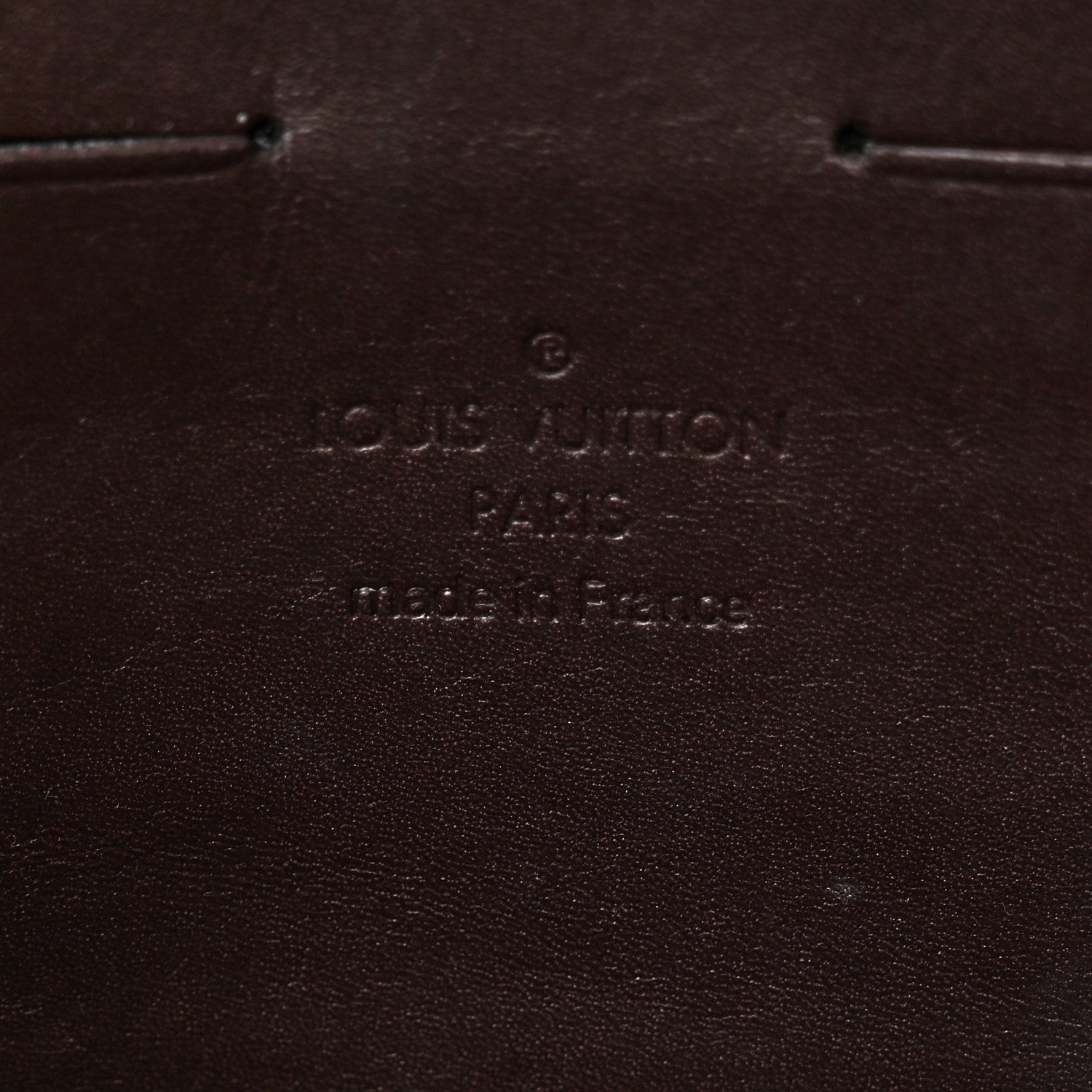 Louis Vuitton Vernis Robertson Clutch Amarante 6 of 9
