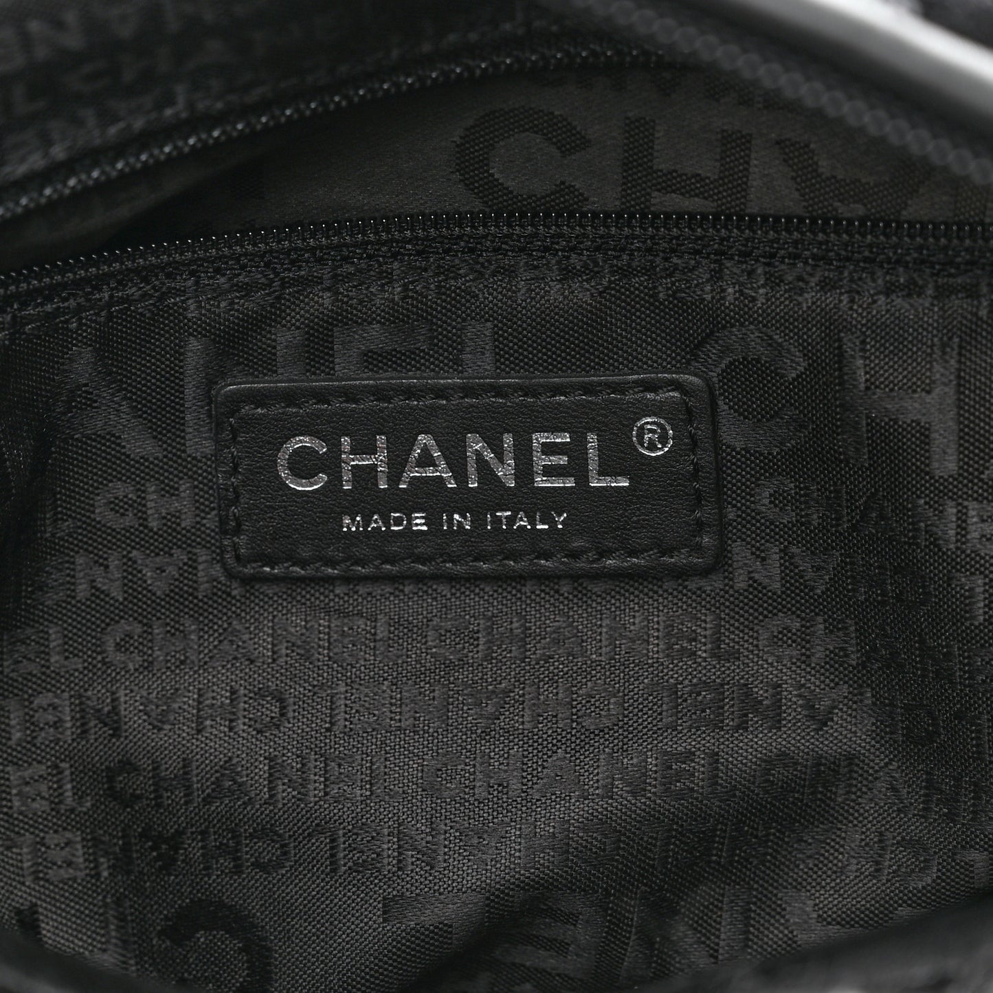Tweed Quilted Camellia Shoulder Bag Black