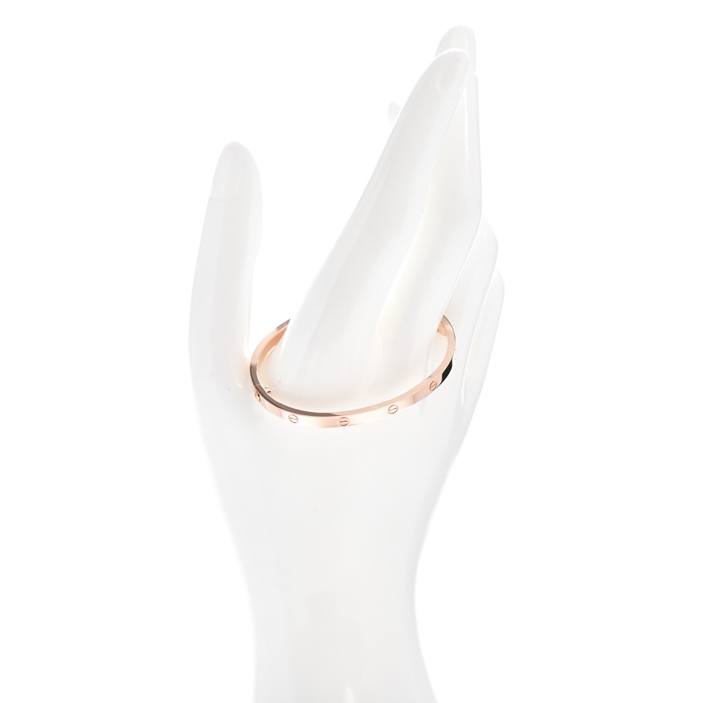 18K Pink Gold Small LOVE Bracelet 15