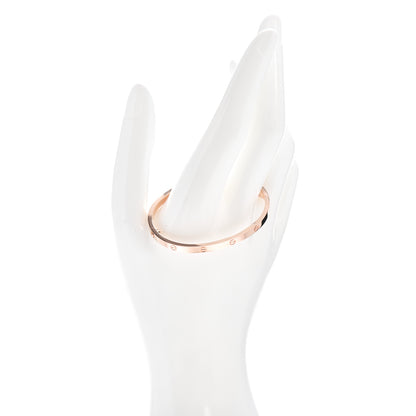 Cartier 18K Pink Gold Small LOVE Bracelet 15 2 of 5