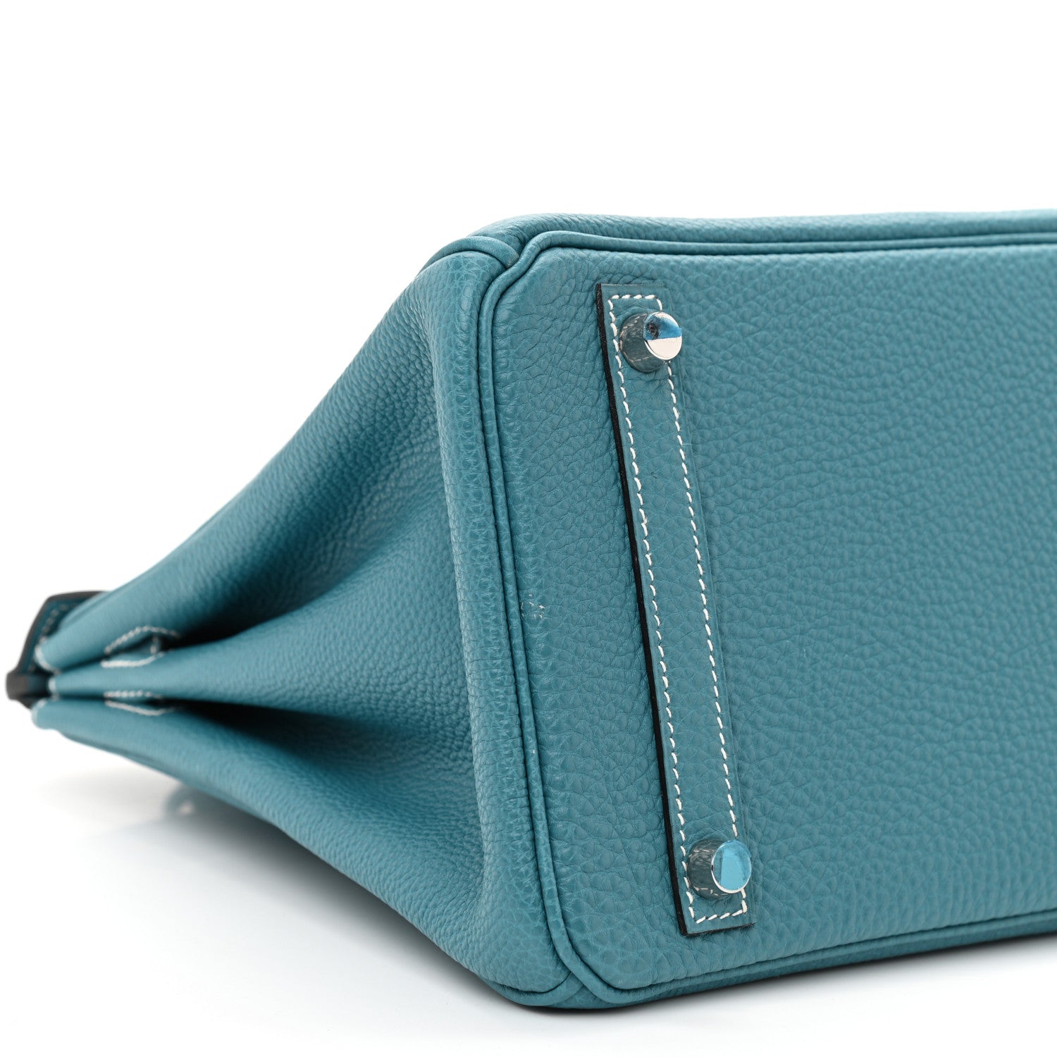Hermes Togo Birkin 30 Blue Jean 8 of 9