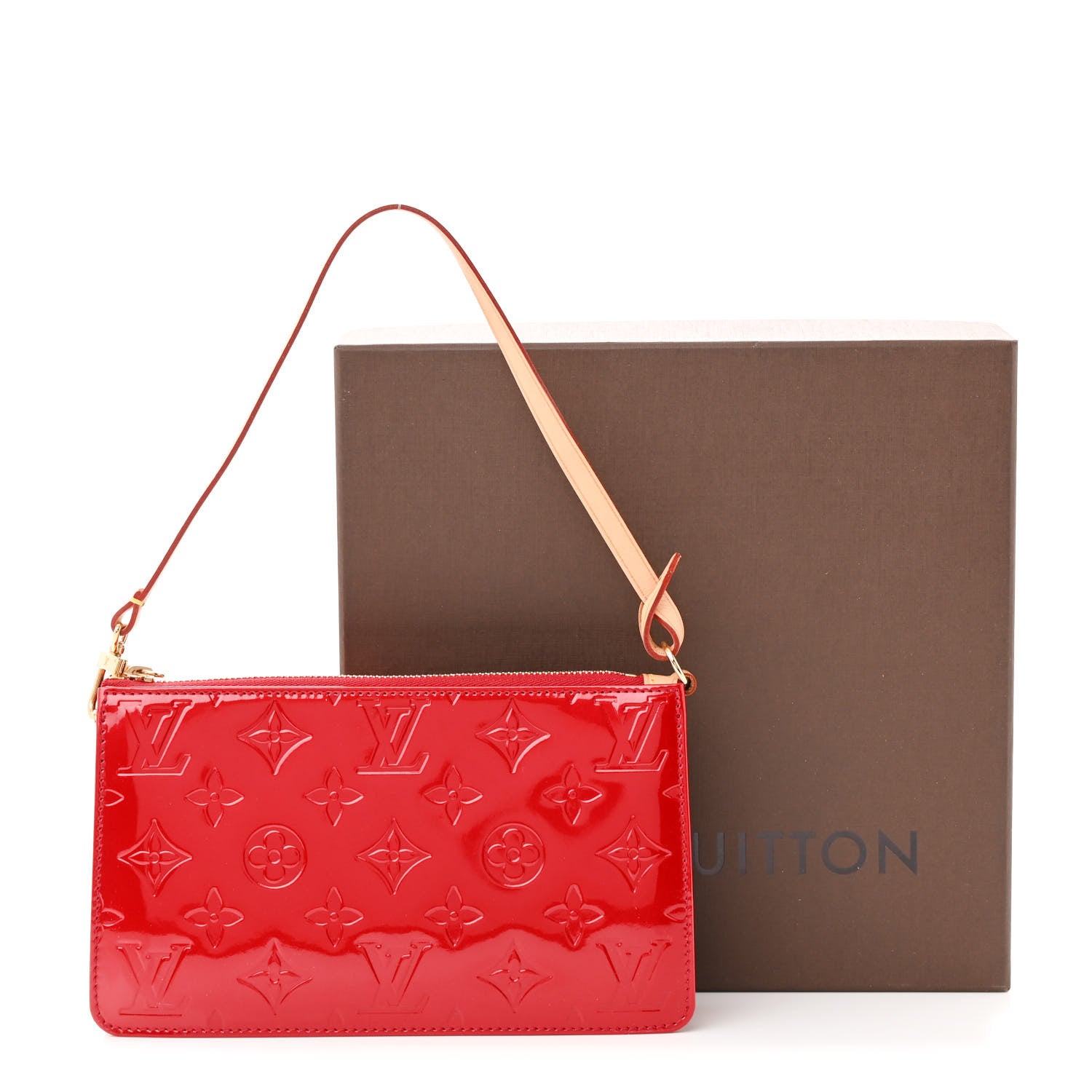 Louis Vuitton Vernis Lexington Pochette Pomme D'Amour 11 of 11