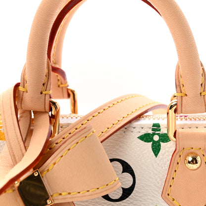 Louis Vuitton LV X TM Monogram Multicolor Nano Speedy White 7 of 9