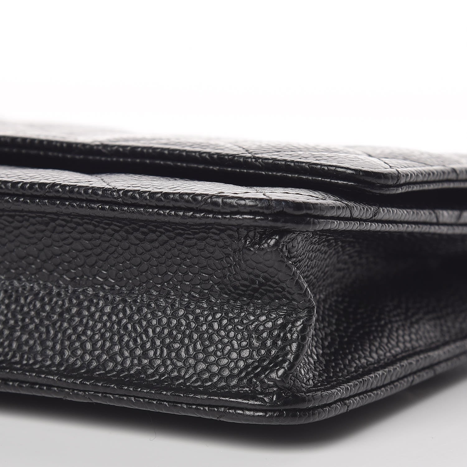 Chanel Caviar Quilted Wallet On Chain WOC Black 7 of 11