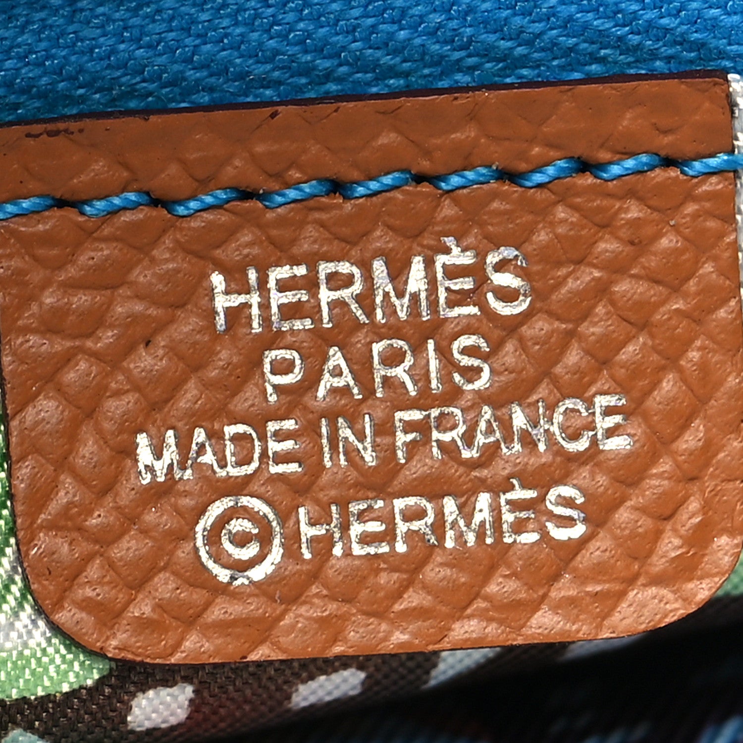 Hermes Epsom Silk'in Compact Wallet Gold 6 of 8