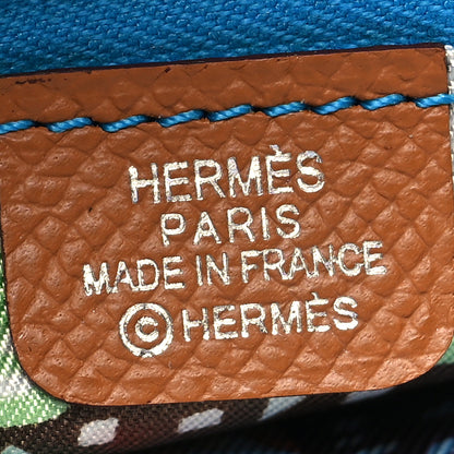 Hermes Epsom Silk'in Compact Wallet Gold 6 of 8