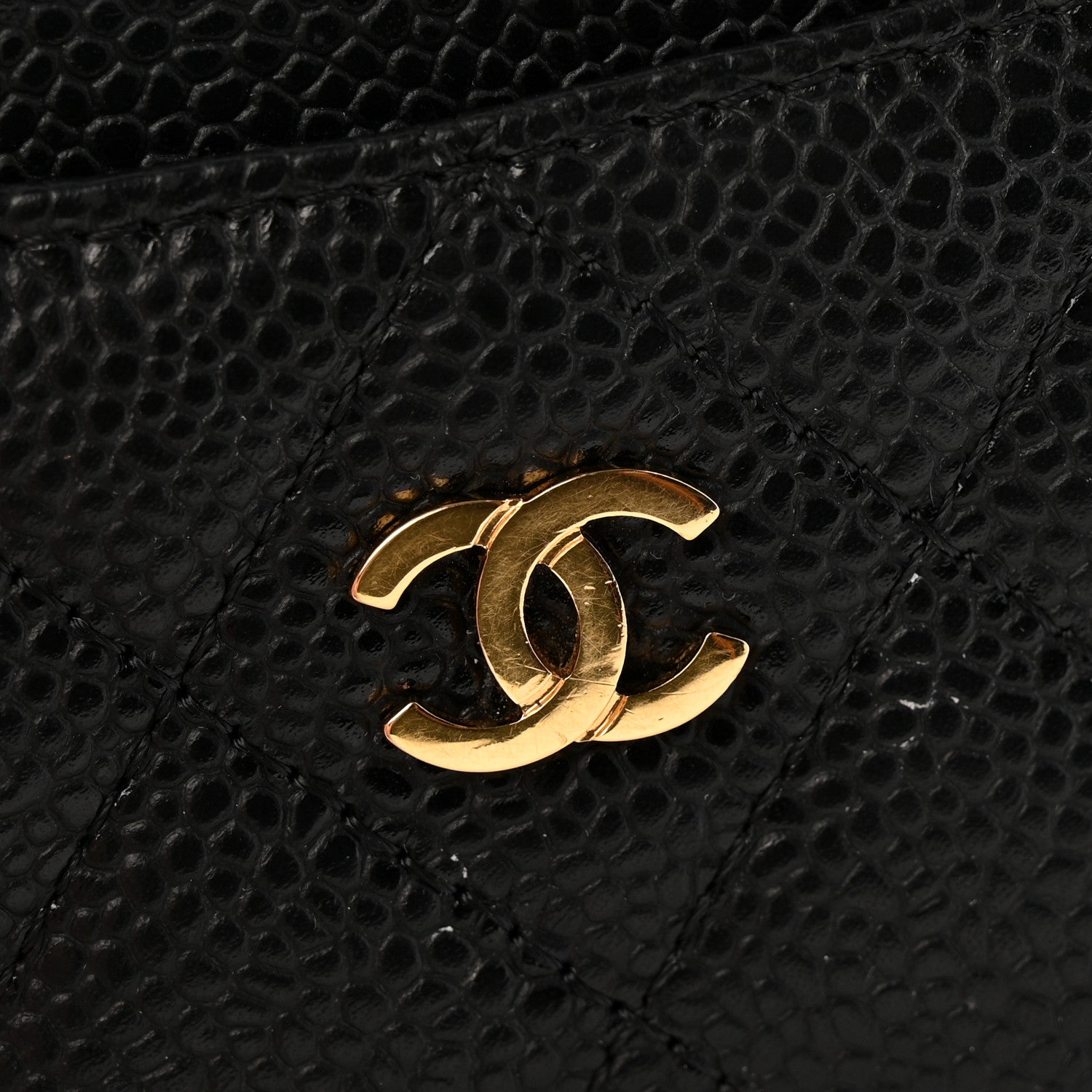 Chanel Caviar Quilted Card Holder Black 9 of 11