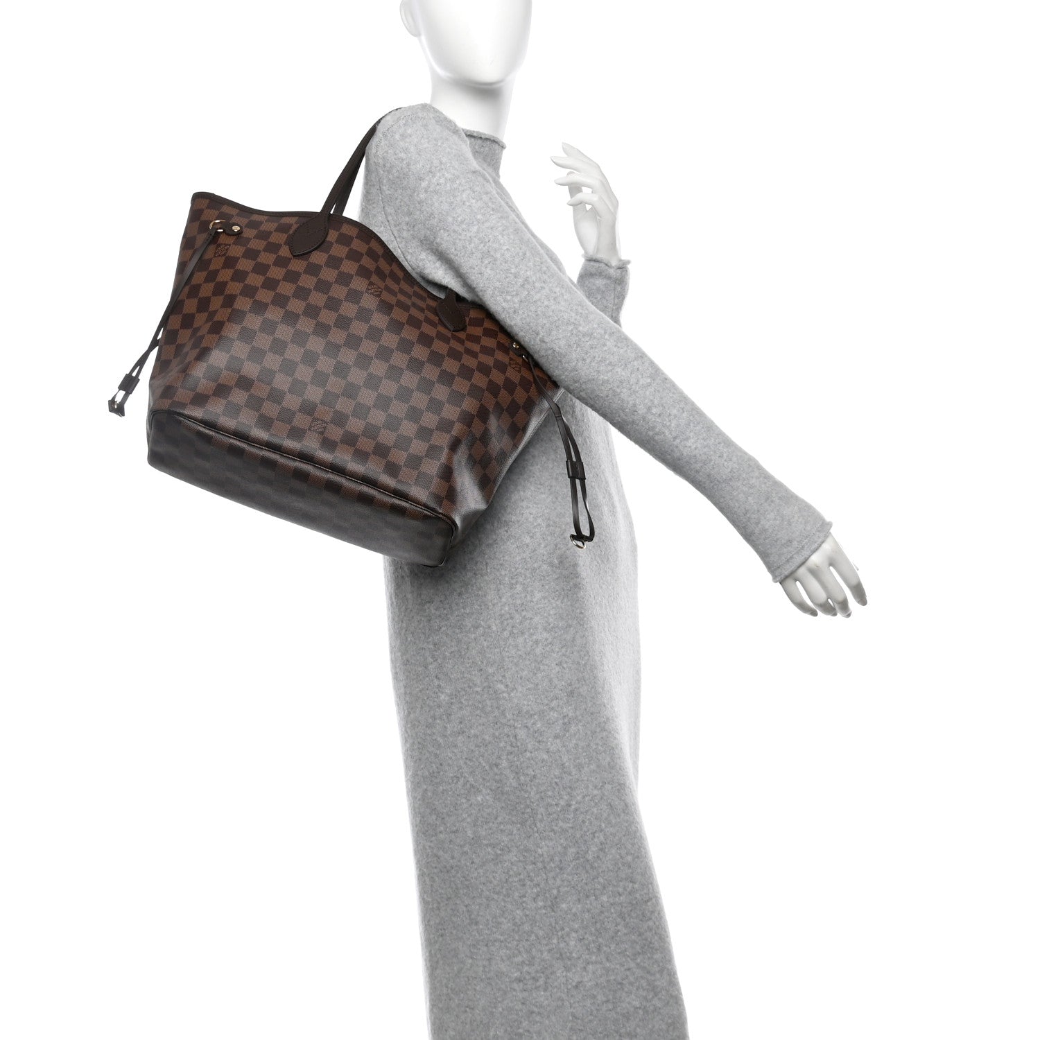 Louis Vuitton Damier Ebene Neo Neverfull MM 2 of 12