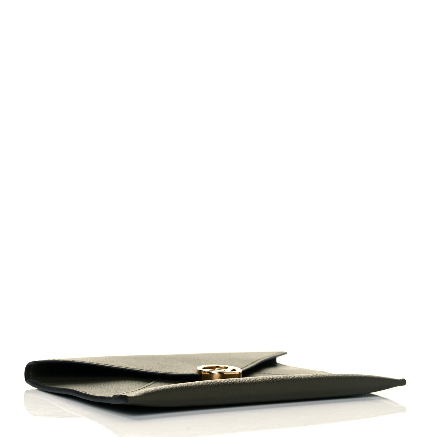 Fendi Vitello Cruise F is Fendi Envelope Pouch Asparago 4 of 9